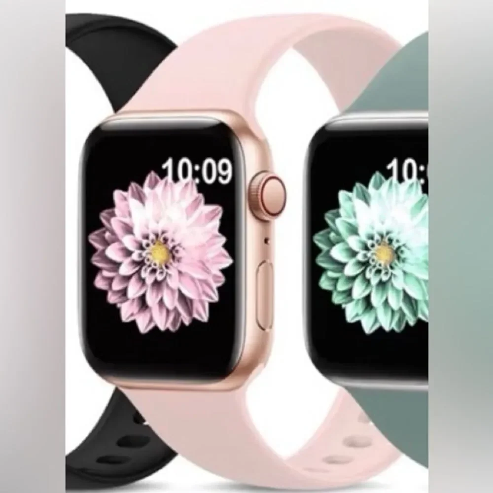 Apple Watch Silicone Sport Band: Pink